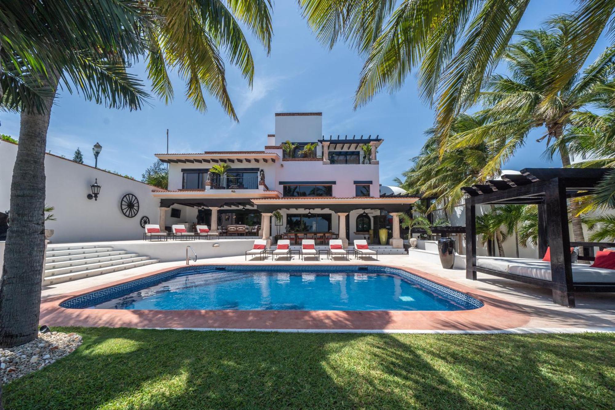 Villa Albatros Oceanfront Luxury Hotelzone Cancún Exteriör bild