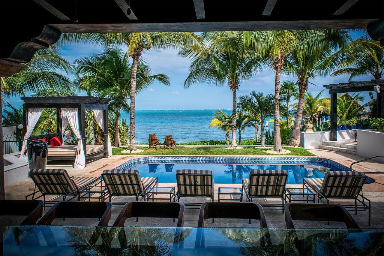 Villa Albatros Oceanfront Luxury Hotelzone Cancún Exteriör bild